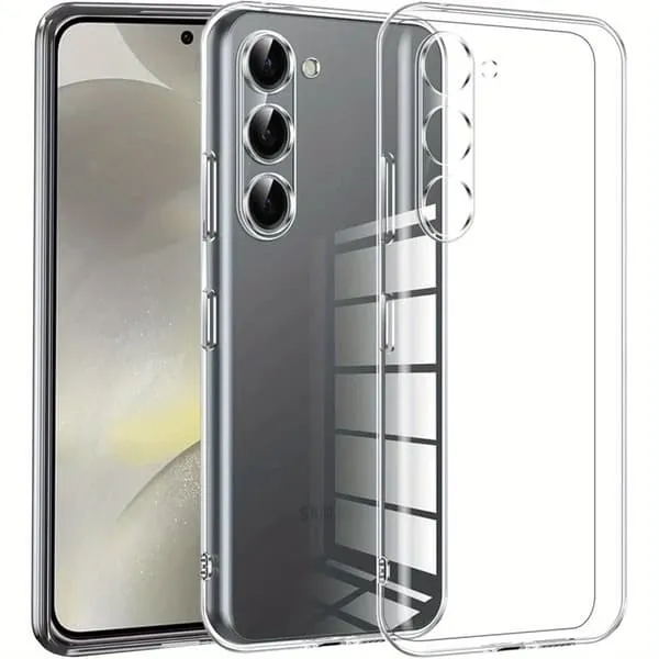 Gjennomsiktig TPU-deksel til Samsung Galaxy S24 Plus med kamerabeskyttelse