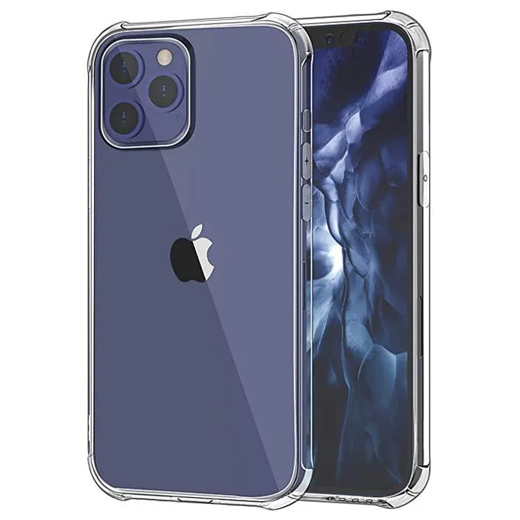 iPhone 12 Silikon Støtsikkert deksel ekstra støtsikkert