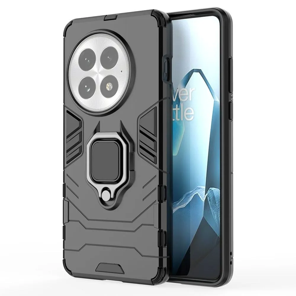 Støtsikkert OnePlus 13 Panther-telefonetui - Svart