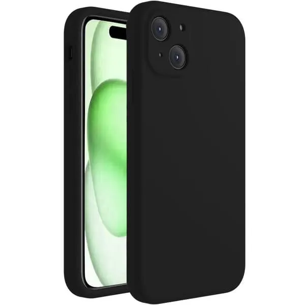 iPhone 15 svart matt hardt deksel