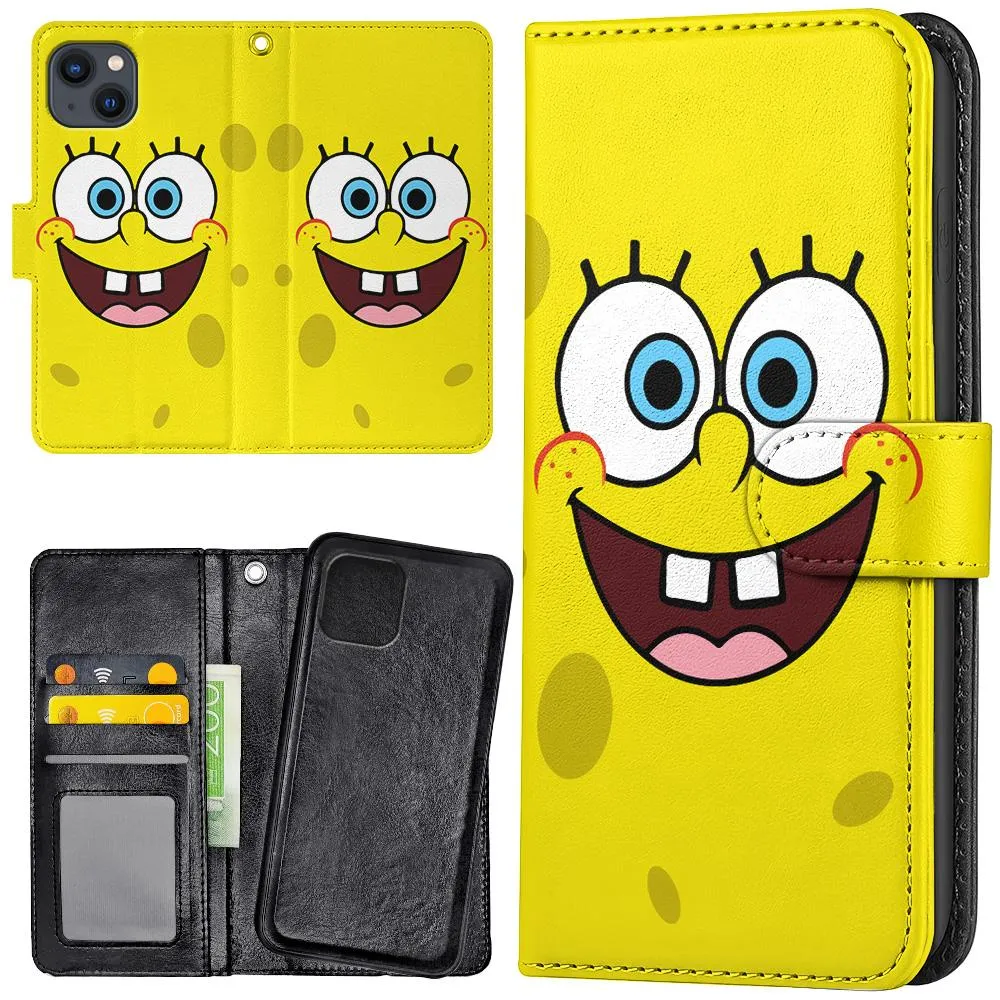 iPhone 13 - Lommebok Deksel Svampebob
