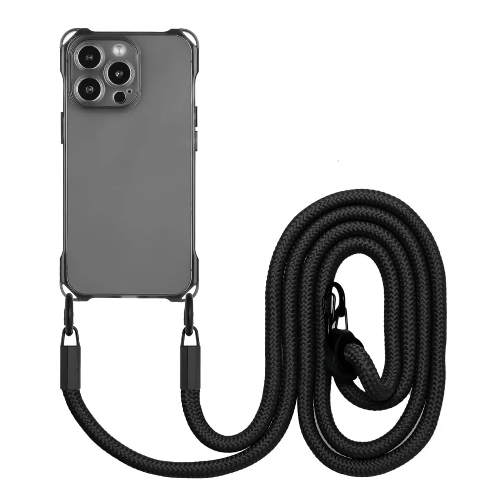 iPhone 15 Pro Mykt TPU-etui - Svart