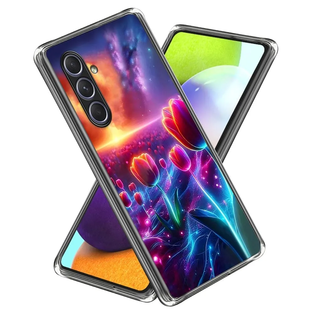 Vibe Samsung Galaxy A55 deksel - Blomster Med Blader