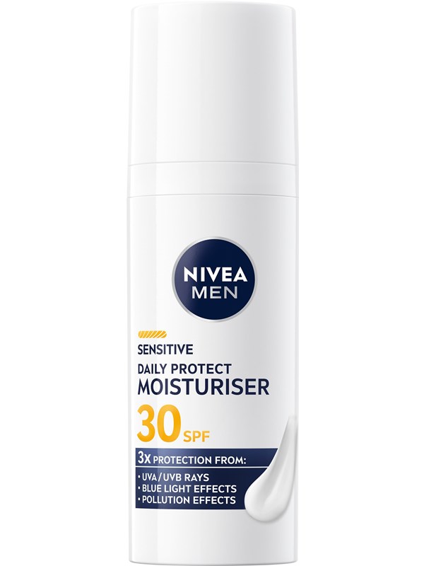 Nivea Men Sensitive Daily Protect Moisturiser SPF30 50ml