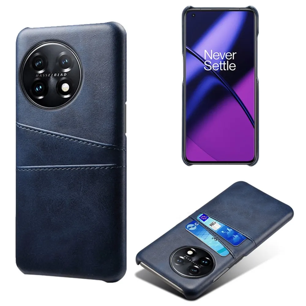 Dual Card Etui OnePlus 11 - Blå