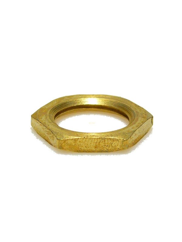 Teknisk Belysnings Industri Nut m10x1 hexagonal brass