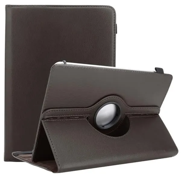 Deksel for Lenovo Tab M10 (10.1 tommer) TB-X505F 360 graders beskyttelsesetui nettbrett i kunstskinn med stativfunksjon og elastisk stropp