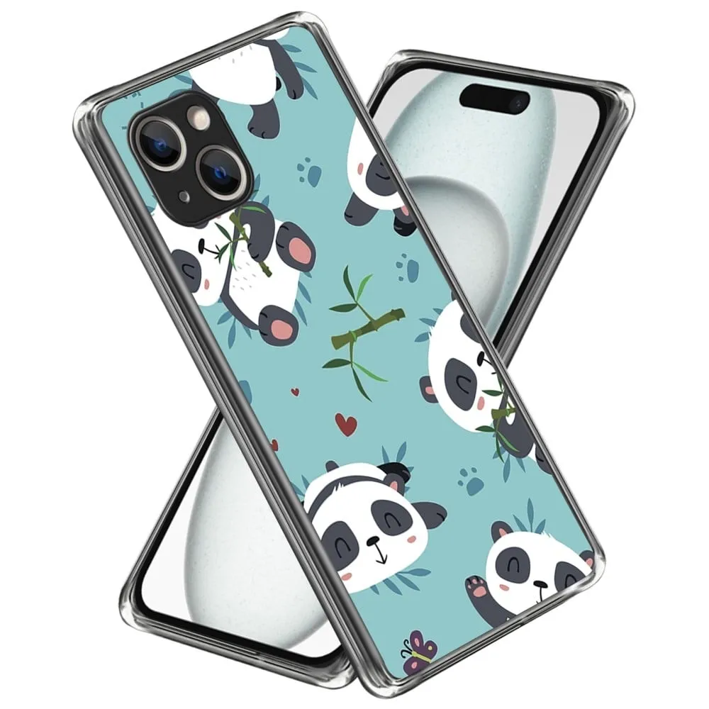 Deco iPhone 15 deksel - Søte Pandaer