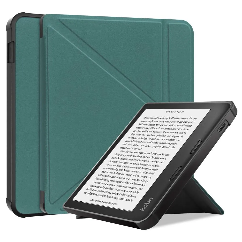 Kobo Libra 2 eReader Nettbrettveske - Grønn