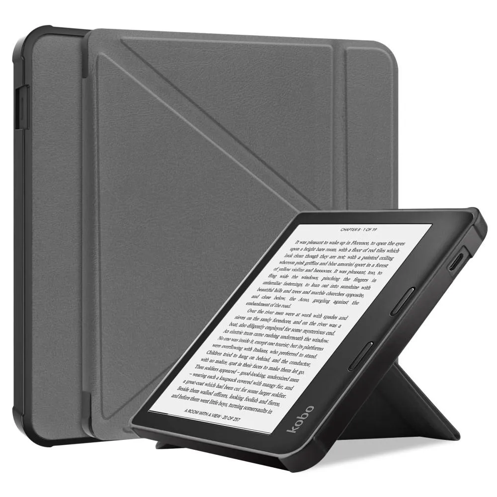 Kobo Libra 2 eReader Nettbrettveske - Grå