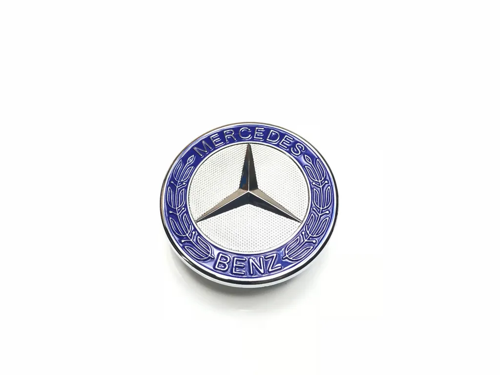 Mercedes-Benz hette Emblem Blue 57mm