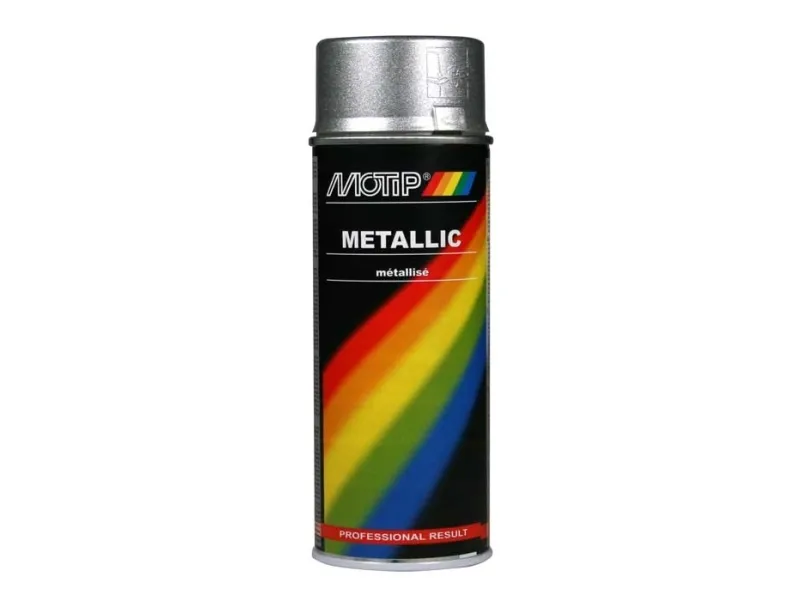 Motip Metallic effekt lak 400ml sølv