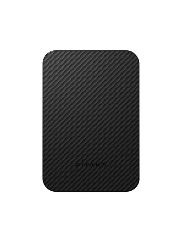PITAKA Power Bank Qi2 Black/Grey Nødlader - Svart - 5000 mAh