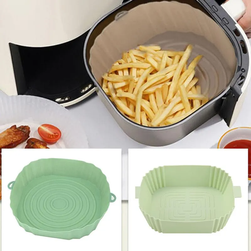Airfryer Silikonform - Kurv for luftfrityr - Tunn (33g)