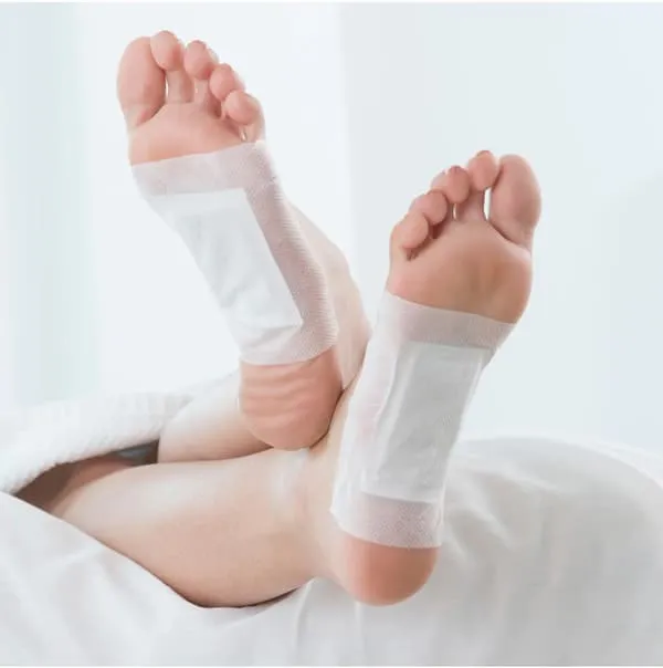 Detox fotplaster til fjerning av giftstoffer 50 pack