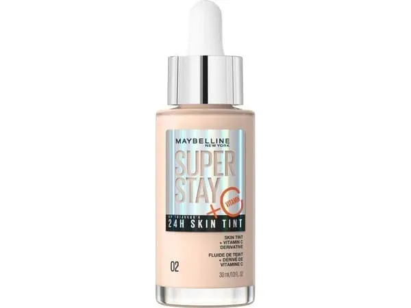 MAYBELLINE_Super Stay 24H Skin Tint lysende ansiktsfoundation med vitamin C 02 30ml