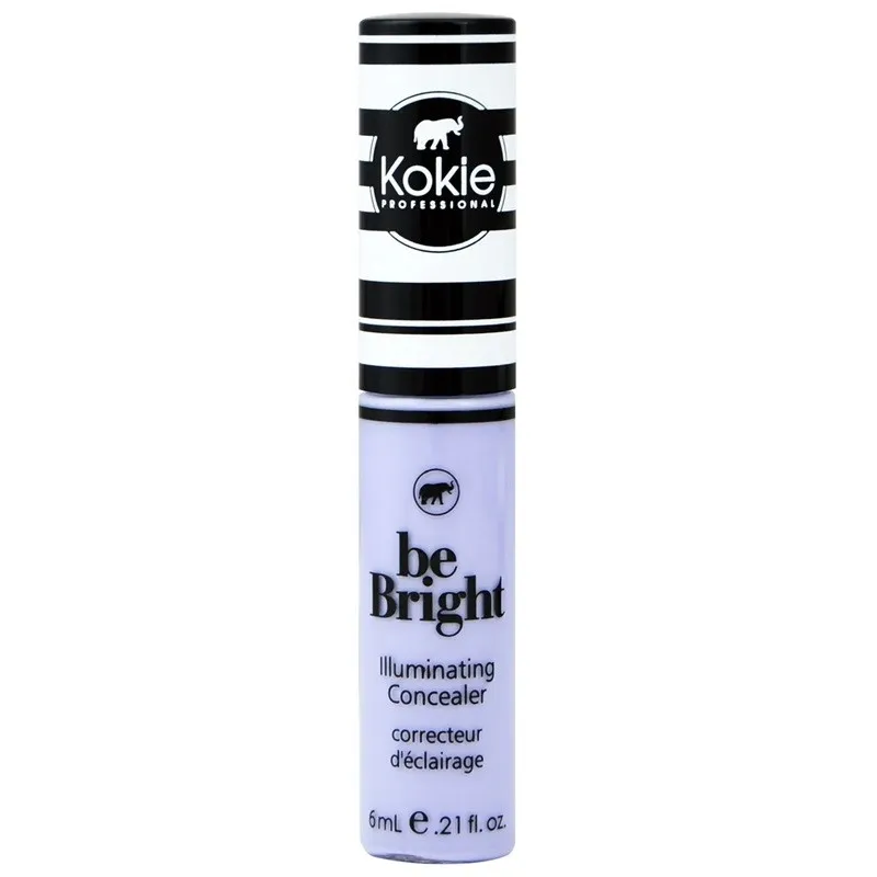 Kokie Be Bright Illuminating Concealer Color Correct - Lavendar