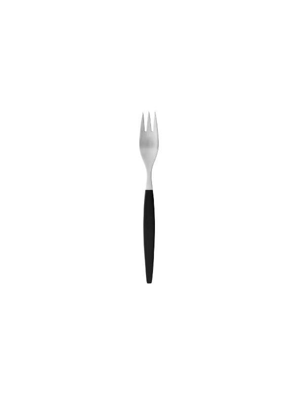 Gense Table fork Focus de Luxe 20 cm Black/Matte steel