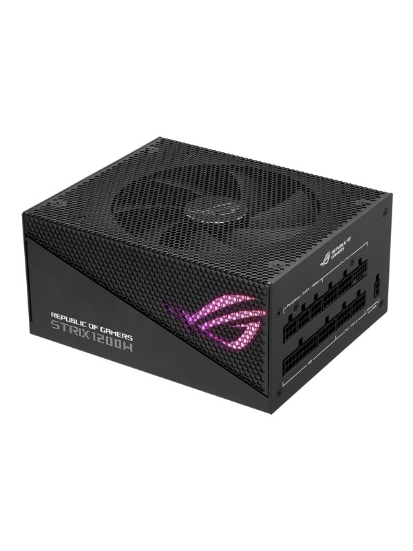 ASUS ROG STRIX Gold Aura Edition - 1200W Strømforsyning (PSU) - 1200 Watt - 135 mm - ATX 3.0 - 80 Plus Gold sertifisert