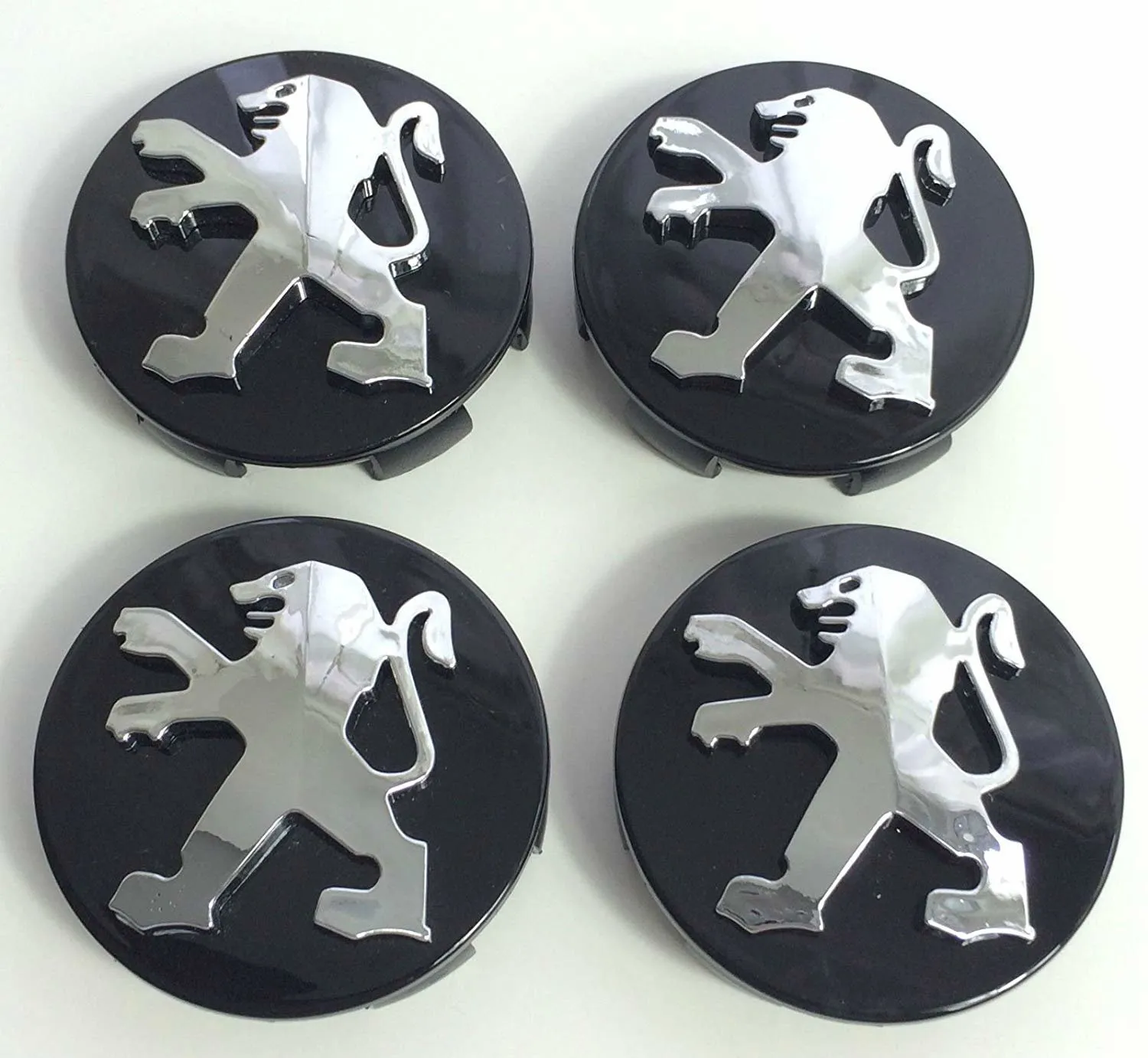 Peg03 - 60MM 4-pakning Center caps Peugeot