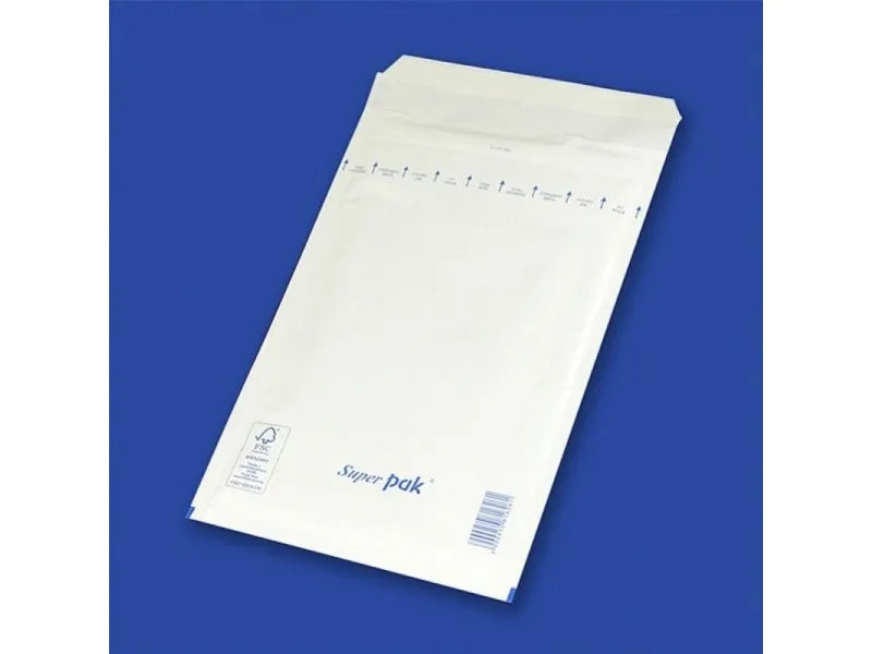 Selvklebende konvolutter med bobleplast kontorprodukter HK F16 hvit (10 stk.)