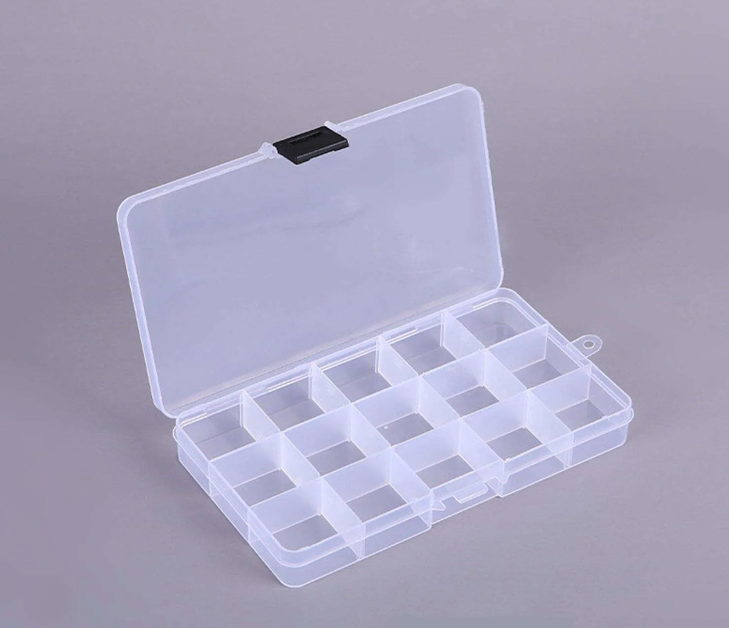 Oppbevaringsboks med 15 rom - 17,4 x 9,8 cm - Organizer