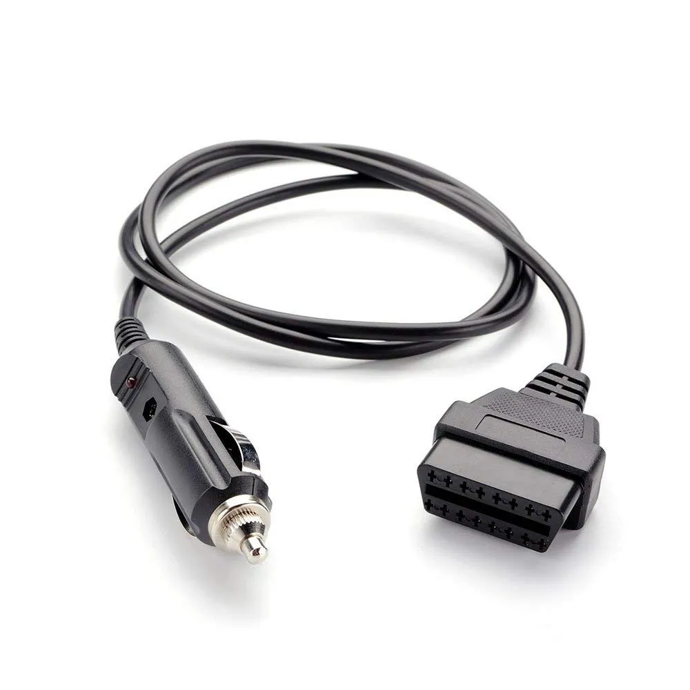 OBD-adapter Sigarettennerkontakt for OBD hunn 1 meter