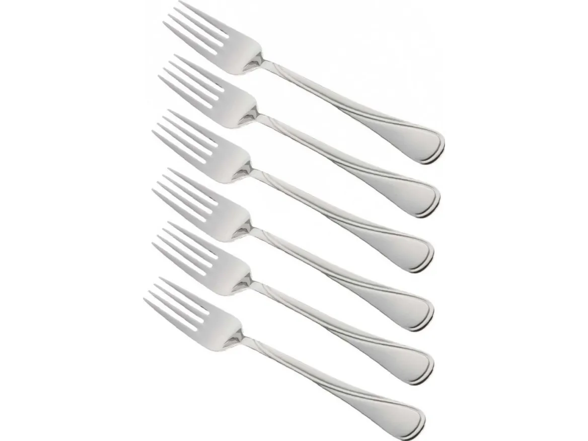 KingHoff MIDDAGSGAFFEL 6 stk KINGHOFF KH-1437 blank
