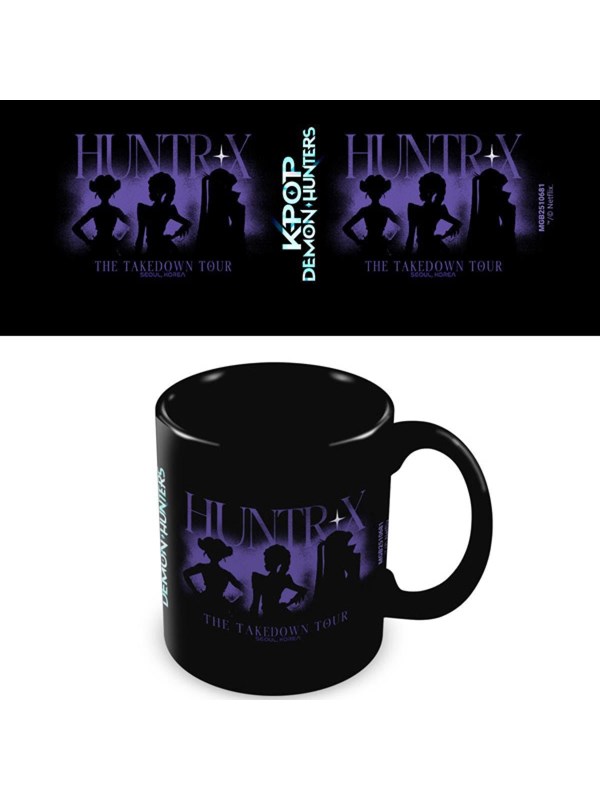 Pyramid - MUG K-POP DEMON HUNTERS (HUNTRIX TOUR) BLACK - Krus