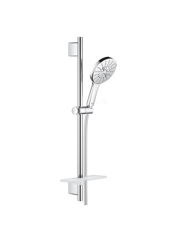 Grohe Rainshower smartactive 130 shower rail set 3 sprays