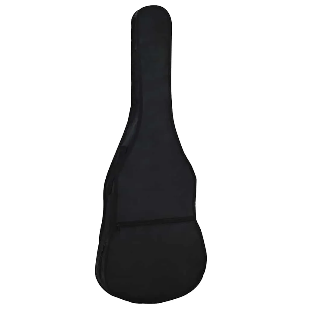 vidaXL Gitarveske for 4/4 klassisk gitar svart 100x37 cm stoff
