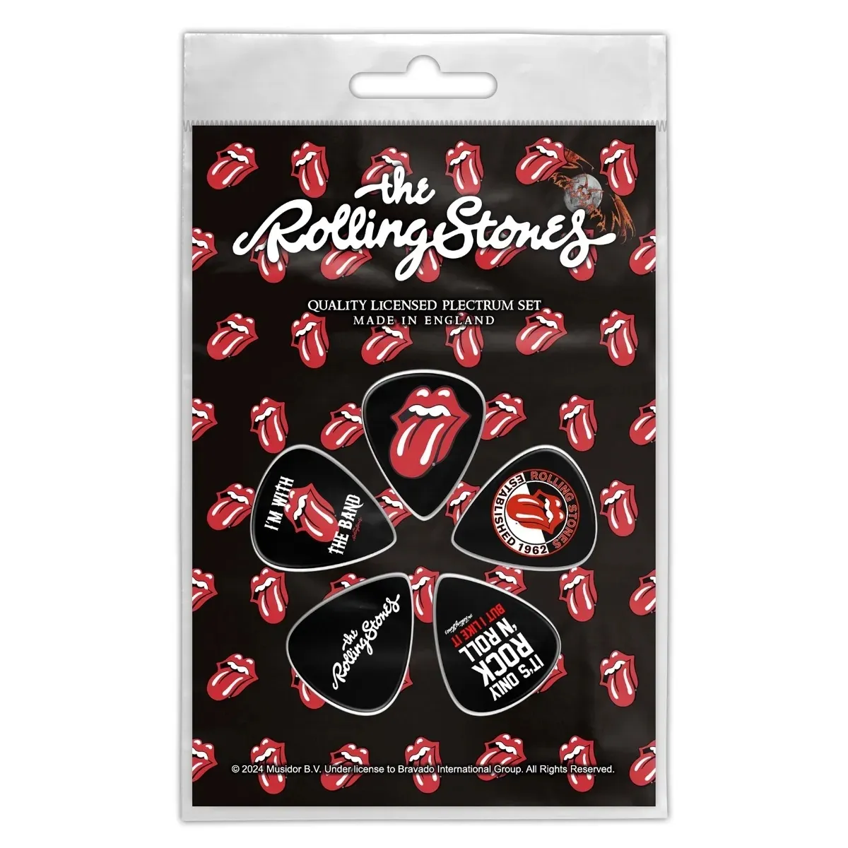 The Rolling Stones Plekterpakke: Tunge