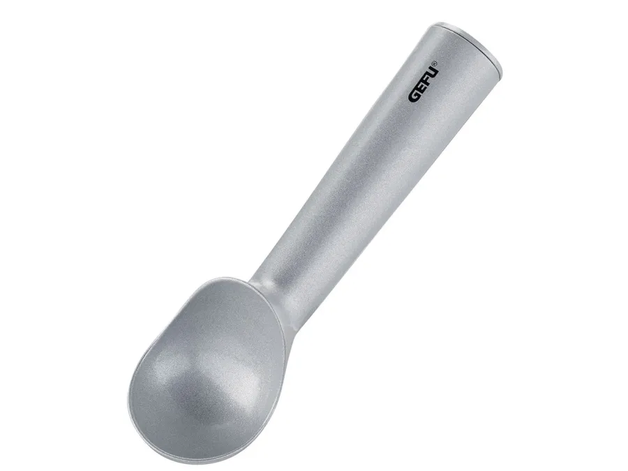 GEFU PALLINA, Kuleformende isskje, Aluminium, Grå, 184 mm, 4,6 cm