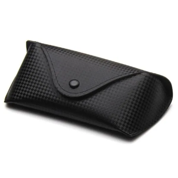 Klassisk briller i PU Leather Black