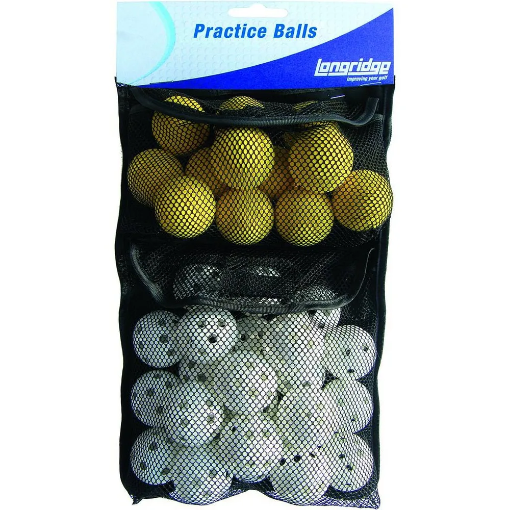 Longridge Practice Golf Balls (Pack of 32)