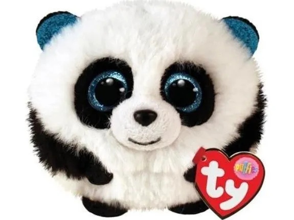 TY PUFFIES BAMBO-maskot - panda 42526