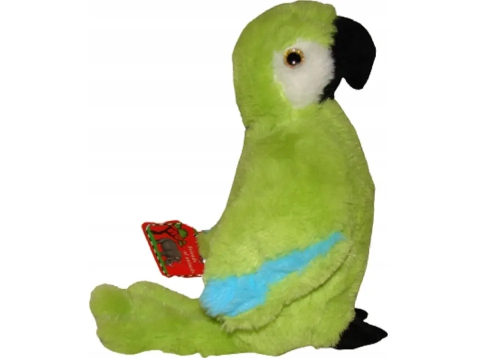 Beppe papegøye ara grønn 20 cm