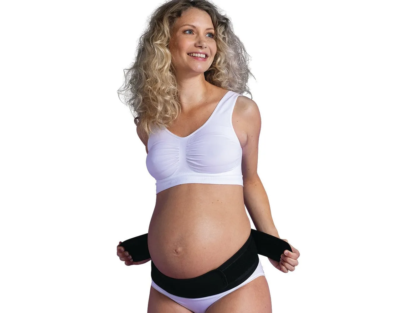 Carriwell støttebelte gravid, svart, str. L/XL