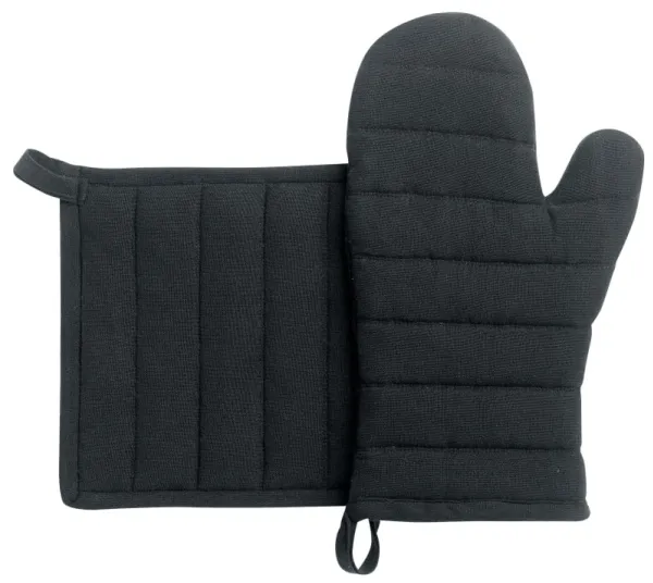 VIVARAISE JONA GLOV+POTHOLD Black 15X30