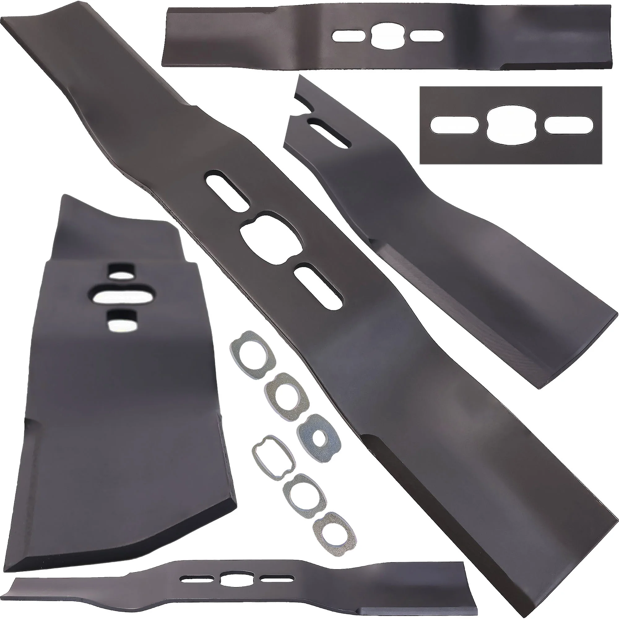 Universell gressklipperkniv 43 cm Kniv for gressklipper ⌀10 16 18mm