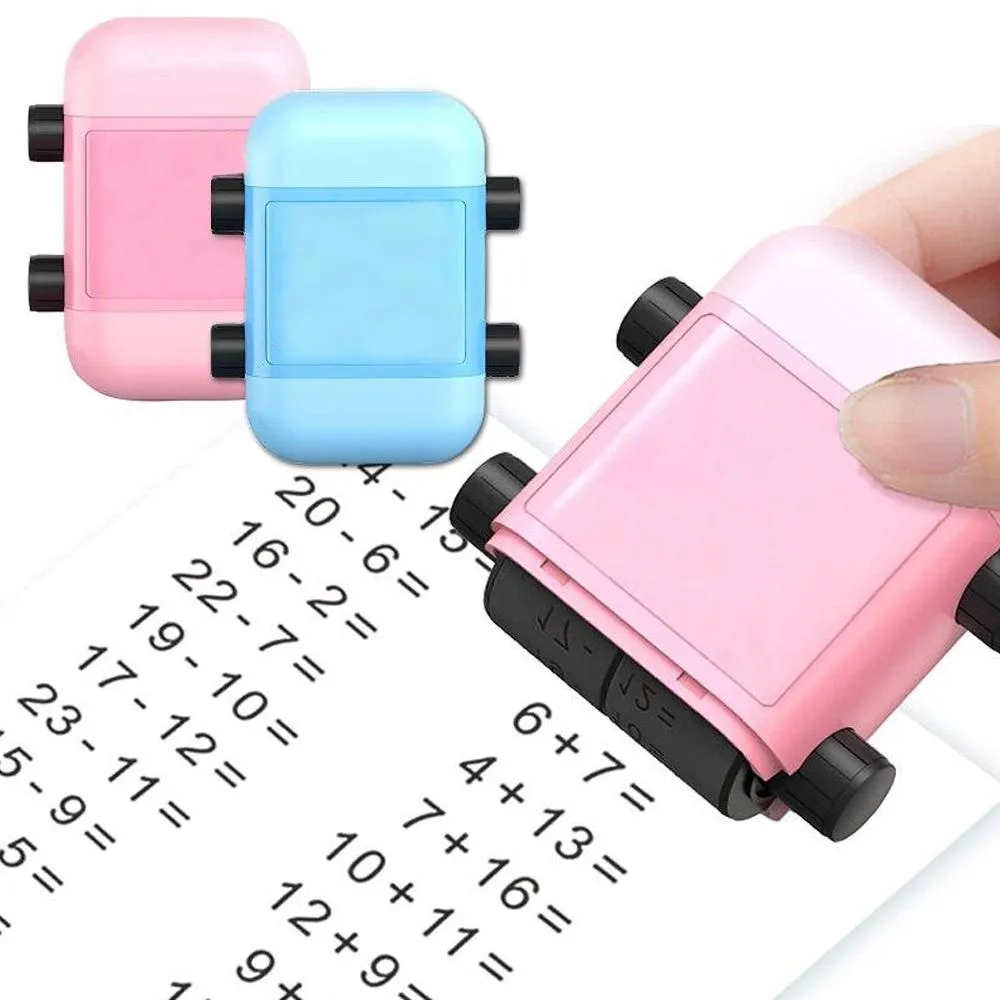 Matematikk Stempel - Add/Sub/Mul/Div - Addition och subtraktion