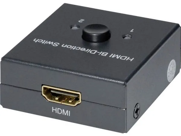 Maxtrack CS 32 L HDMI-switch toveis, 3840 x 2160 svart (CS 32 L)