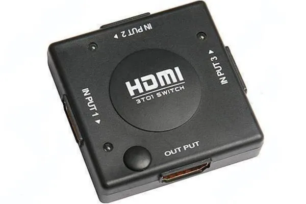 3-port 1080P HDMI minibryterbryter (3-inn 1-OUT)