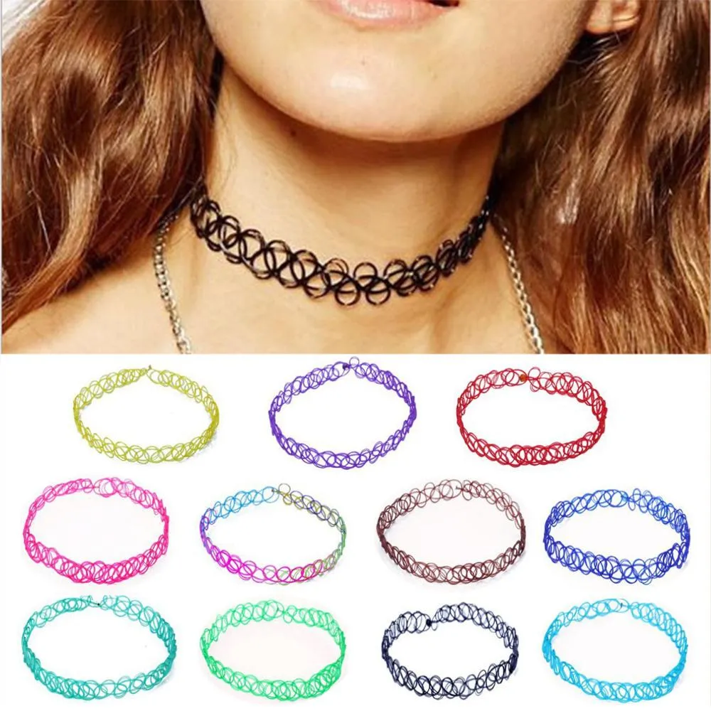 12-pack Choker Necklace - One size