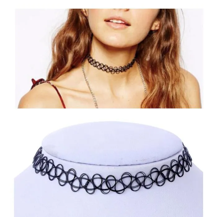 2-pack Choker Halskjede - One size