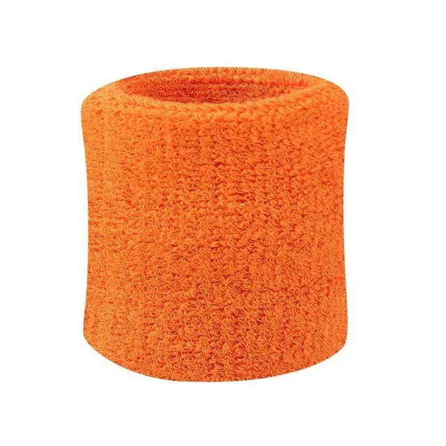 Svettebånd - Ankelkjeder - Korte [8 cm] - Dobbelpakke - Oransje