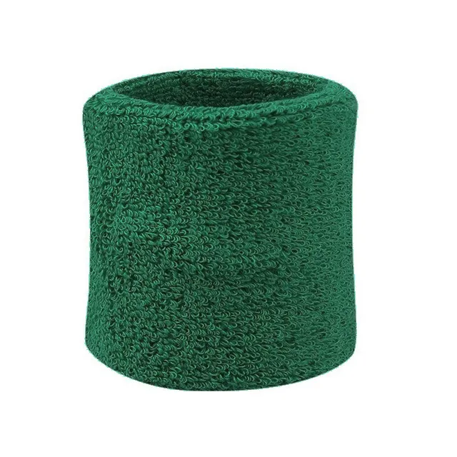 Svettebånd - Ankelkjeder - Korte [8 cm] - Dobbelpakke - Mørkegrønn