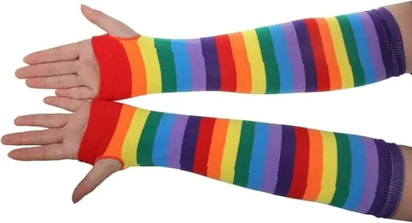 Stripete håndvarmere Rainbow
