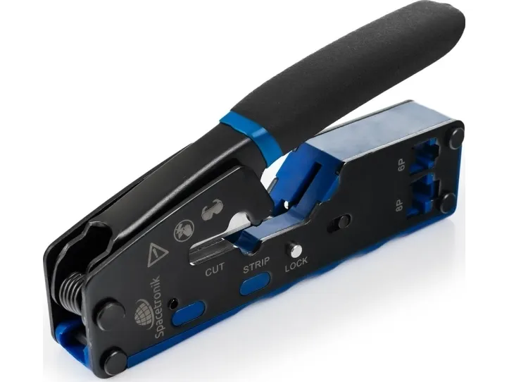 Spacetronik RJ45/RJ12/RJ11 crimper (NT-CT03)