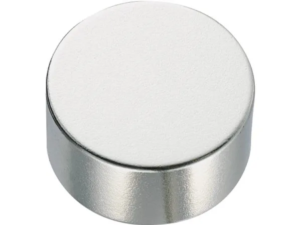 TRU COMPONENTS 1572114 Permanentmagnet Rund (Ø x H) 20 mm x 5 mm N45 1,33 - 1,37 T Grensetemperatur (maks.): 80 °C